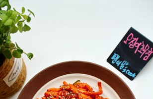 도라지오이무침