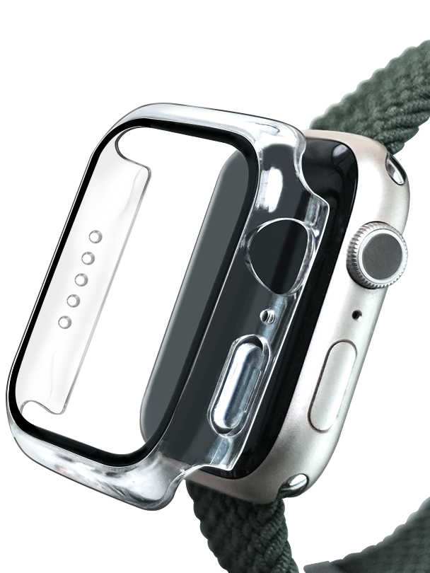 애플워치 액정보호 풀커버 투명케이스