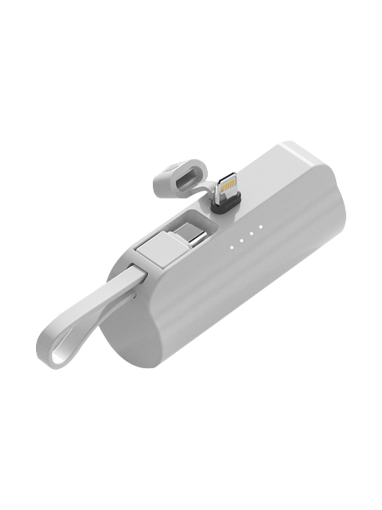 2IN1보조배터리5000mAh 8핀(C케이블)